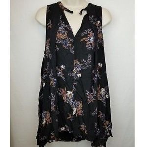 Free People floral mini dress